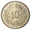 Schweiz 10 Rappen 1873 vz / pr.fr. 