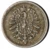 5 Pfennig 1889 A, ss+ 