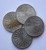 10 Mark BRD Gedenkmünzen 0,625 Silber 9,6875 gr. fein 