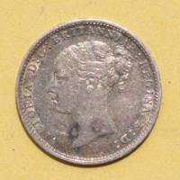3 Pence 1886 