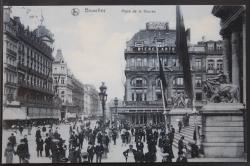 Bruxelles, Place la Bourse. 1906 