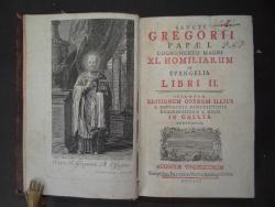 "Sancti Gregori I Papaei cognomento magni - XL, Homiliarum in Evangelia Libri II. 2." 