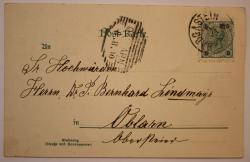 Wildbad Gastein, Gruss aus.. , 7.8.1900 