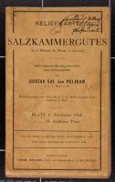 Gustav Edler v. Pelikan: Reliefkarte Salzkammergut 