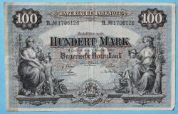 Bayern 100 Mark 1.1.1900 