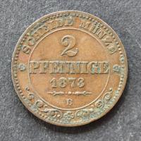 2 Pfennig 1873 B 