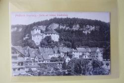 Feldkirch - Partie mit Schloss Schattenburg 