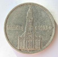 5 Reichsmark 1934 D München, ss 