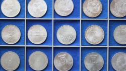 30 stk 5 Mark BRD Gedenkmünzen 0,625 Silber 7 gr. fein 