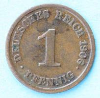1 Pfennig grosser Adler 1906 J 