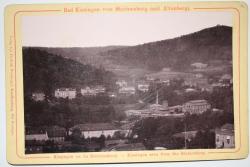 Bad Kissingen vom Stationsberg. Foto um 1890 